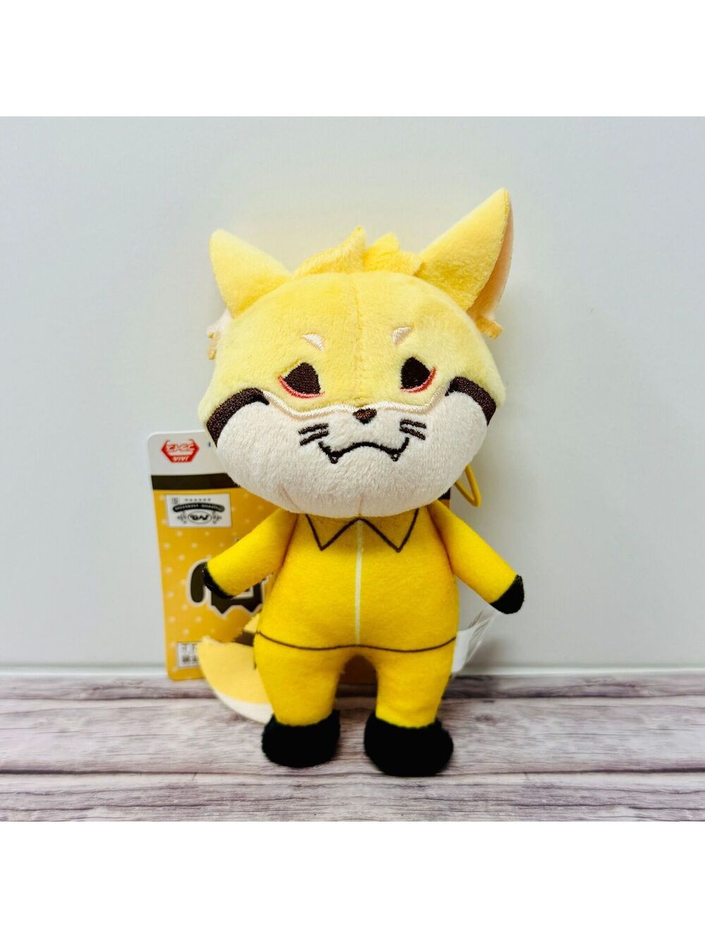 Araiguma Calcal-dan Komikaru Fox Plush Sega Small Japan Import US Seller